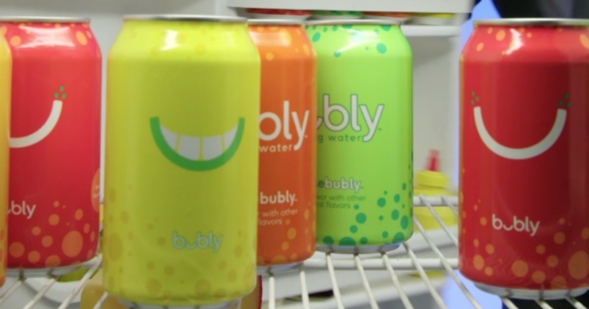 Bubly Sparkling Water 18Pack Cans Only 5.63 (Just 31¢ Each) Ships w