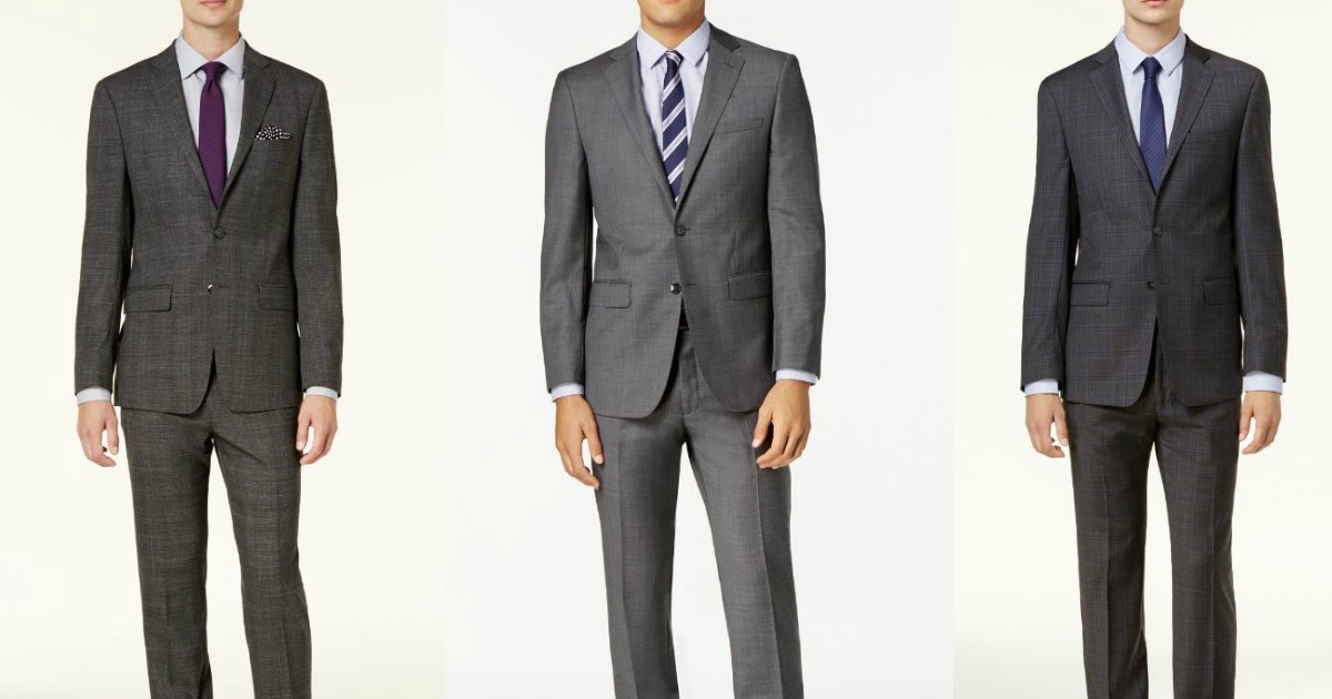 Macy's.com: Over 80% Off Calvin Klein Men's Suits