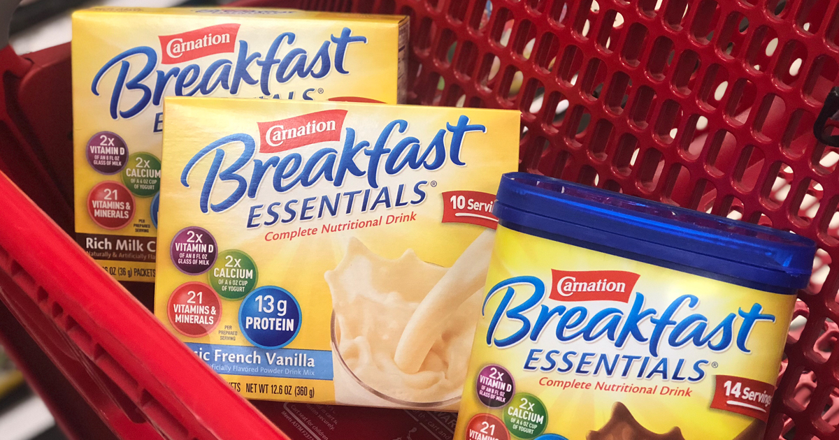 Up to 50 Off Carnation Breakfast Essentials Drink Mix after Target
