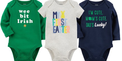 Carter’s Bodysuits as Low as 96¢ on Kohl’s.com (Regularly $12) + More