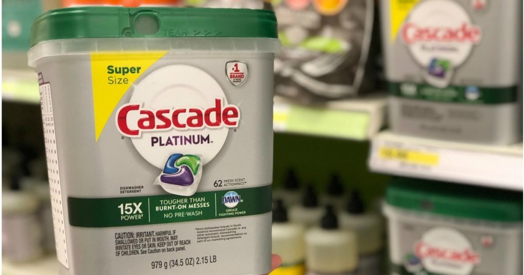 Cascade Platinum 62 count in store