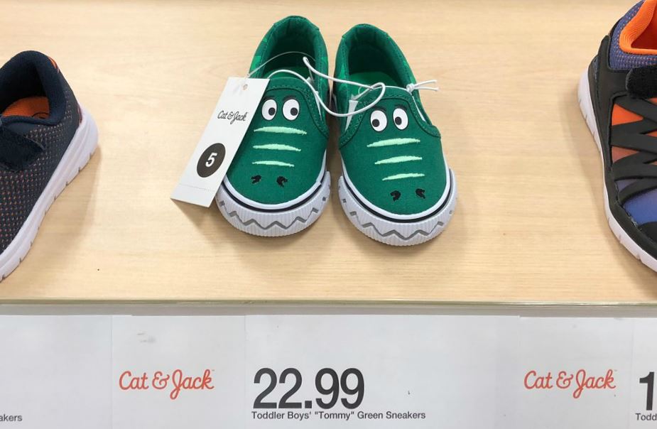 cat and jack alligator shoes