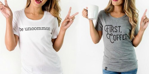 Cute Graphic Tees Only $10.17 Shipped (Regularly $25)