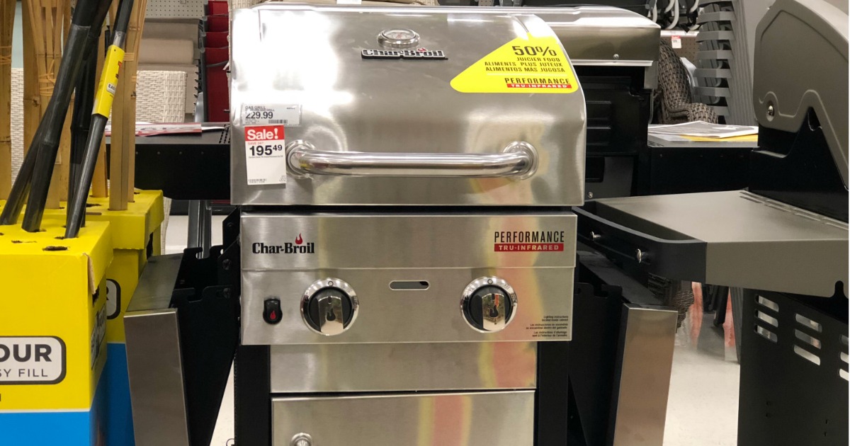 Target Char Broil Gas Grill with Side Burner Just 166.17