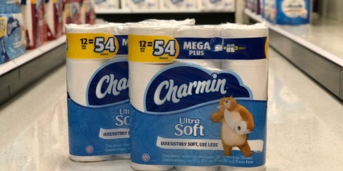 Charmin Toilet Paper 24 Mega Plus Rolls Just $21.58 Shipped After Target Gift Card