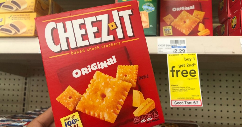 Cheez It Crackers Oreo Cookies Only 64 Per Box After Cash Back