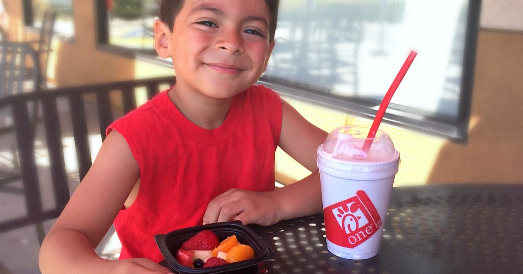 Los niños de Chick-fil-A comen gratis