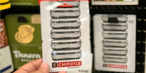 $25 Chipotle eGift Card Only $20