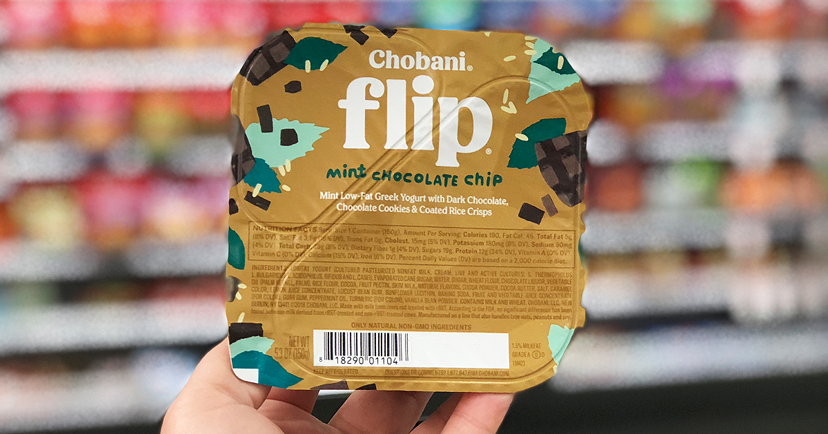 Chobani Flip Yogurt Only 20¢ at Target