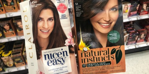 $9 Worth of New Clairol Hair Color Coupons = 50% off at Target