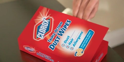 Amazon: Clorox Triple Action Dust Wipes 2-Pack Just $7.50 Shipped
