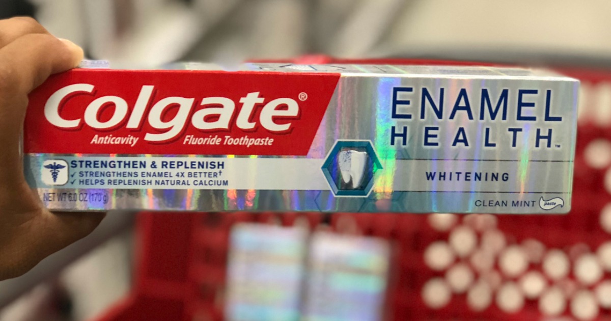THREE Colgate Enamel Health Toothpastes Just 22¢ After Target Gift Card