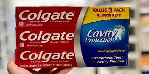 Colgate Toothpaste Only 77¢ Per Tube After Target Gift Card (In-Store & Online)
