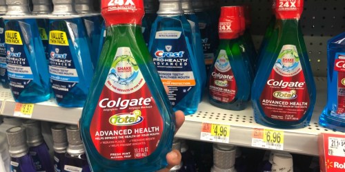 Walmart: Colgate Total Advanced Mouthwash Only $1.96 (Regularly $5)