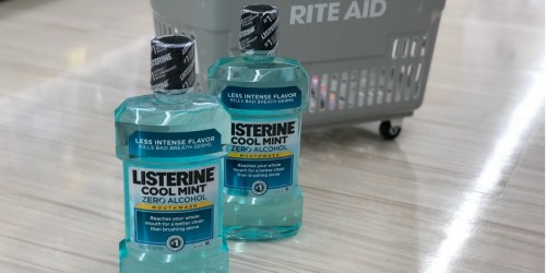 Listerine Mouth Wash ONLY $1.50 Each After Rite Aid Rewards