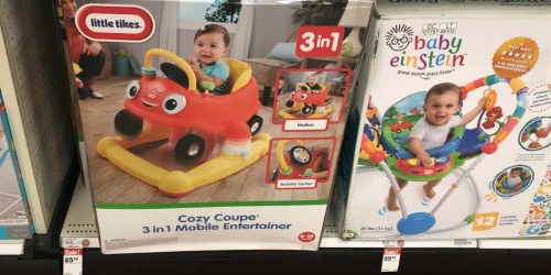 Target: Little Tikes Cozy Coupe 3 in 1 Mobile Entertainer Just $43 Shipped (Regularly $85)