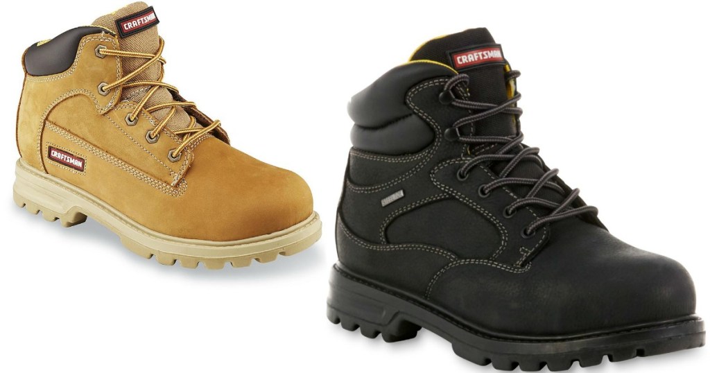 Two Pairs of Craftsman Work Boots $60.99 Shipped + Get $25 in Shop Your ...