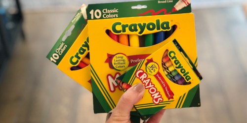 50¢ Crayola Crayons, $1 Crayola Colored Pencils & More at Office Depot/OfficeMax
