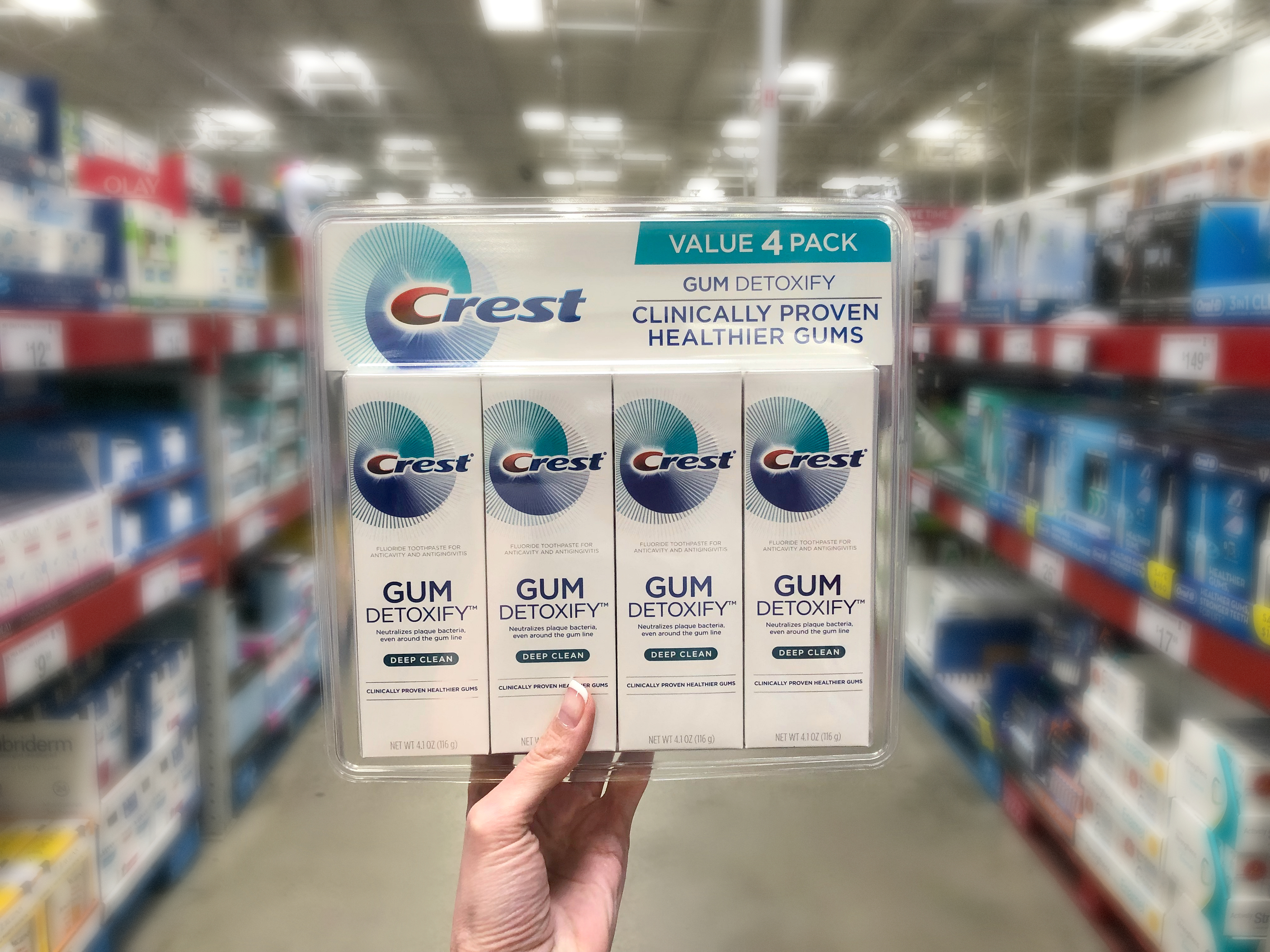 costco crest gum detoxify