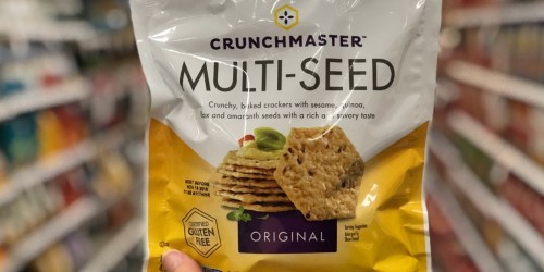 Target: Crunchmaster Gluten Free Crackers Just $1.39 (Regularly $3)