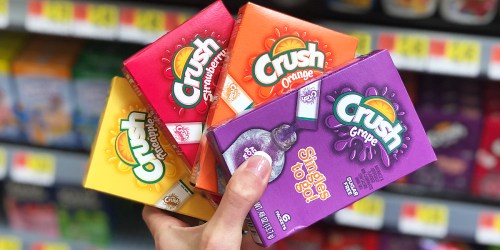 New Crush, Wyler’s, Hawaiian Punch & More Drink Mix Coupons = Just 75¢ Per Box at Walmart
