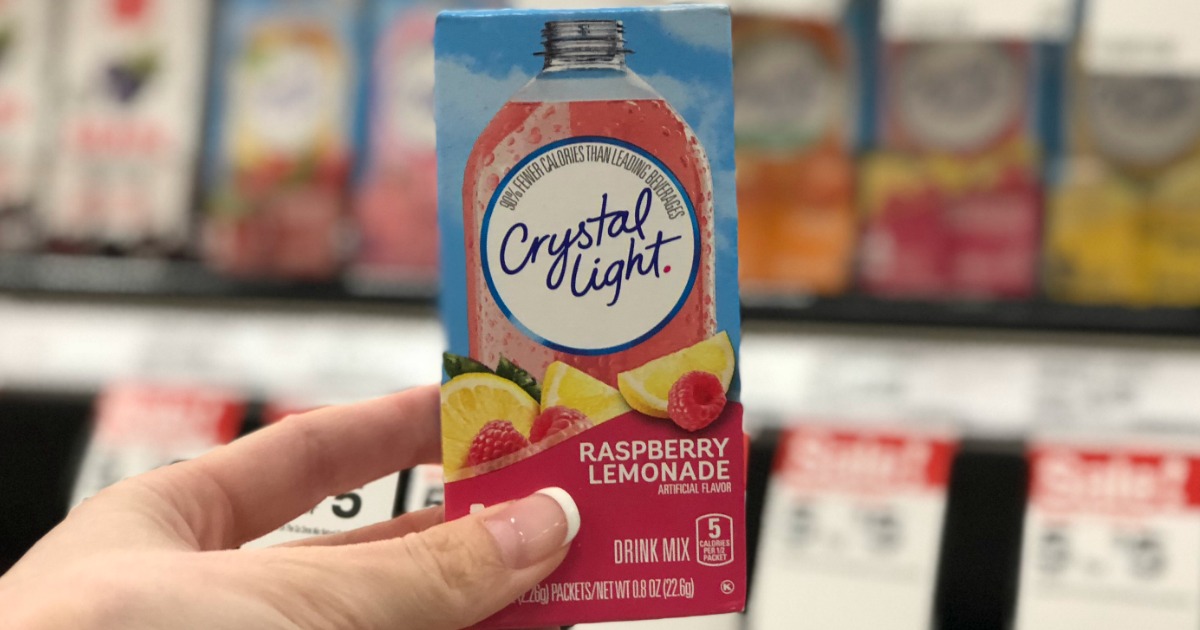 Crystal Light Drink Mix Only 50¢ at Target (Regularly 2.09)