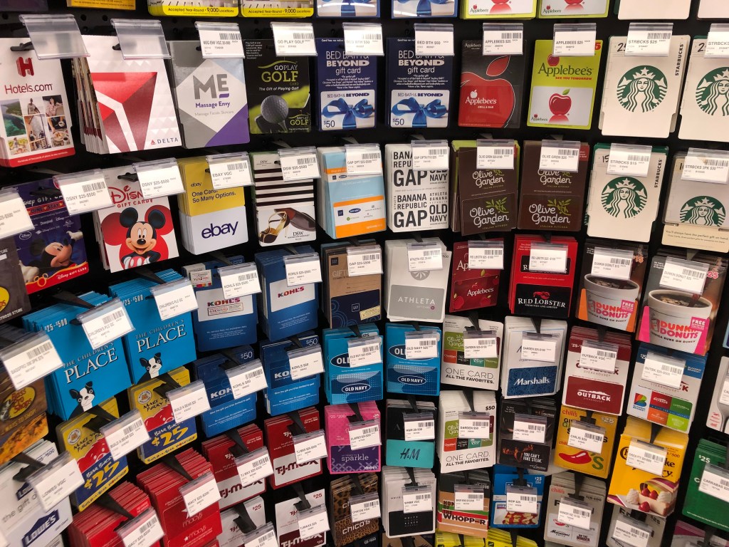 Gift Cards on Sale at Cvs 