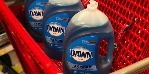 Large Dawn Dish Detergent 75oz Bottles Just $5 Each After Target Gift Card