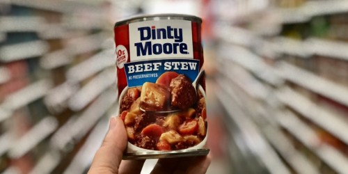 Dinty Moore Beef Stew Only 98¢ After Cash Back at Walmart & More
