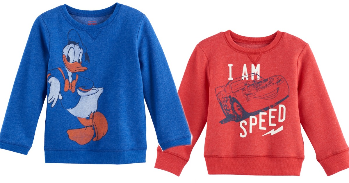 Kohl's Cardholders Disney Boys Sweatshirts ONLY 2.24 Shipped