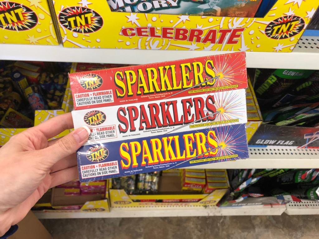 Fireworks Only 1 Each at Dollar Tree Hip2Save