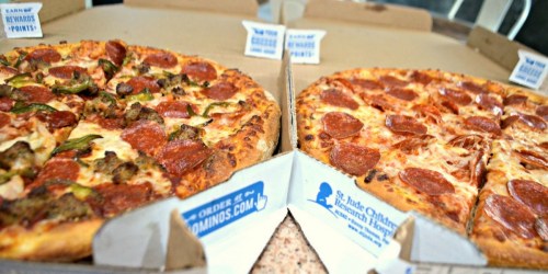 Domino’s Large 2-Topping Pizzas Only $5.99 (Carryout Orders Only)