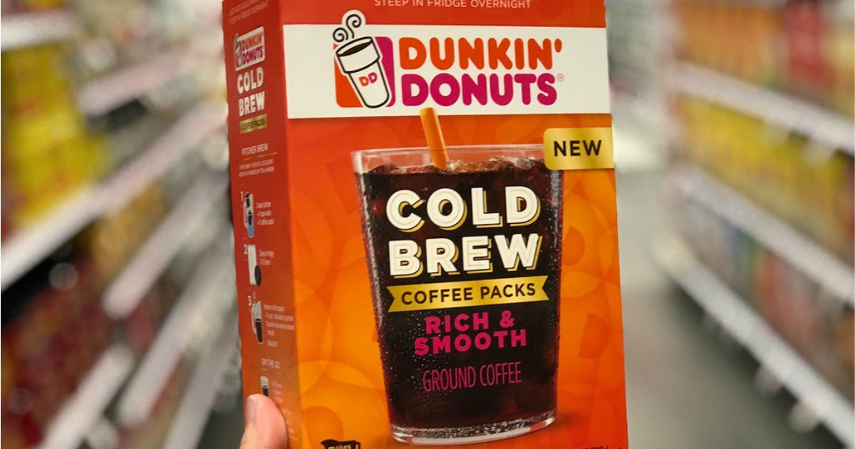 FREE Dunkin' Donuts Cold Brew Coffee Sample Pack