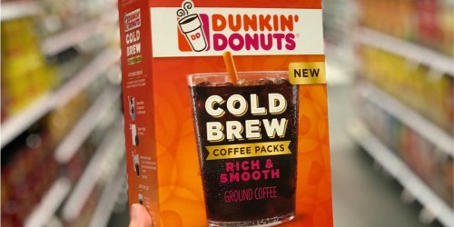 FREE Dunkin’ Donuts Cold Brew Coffee Sample Pack