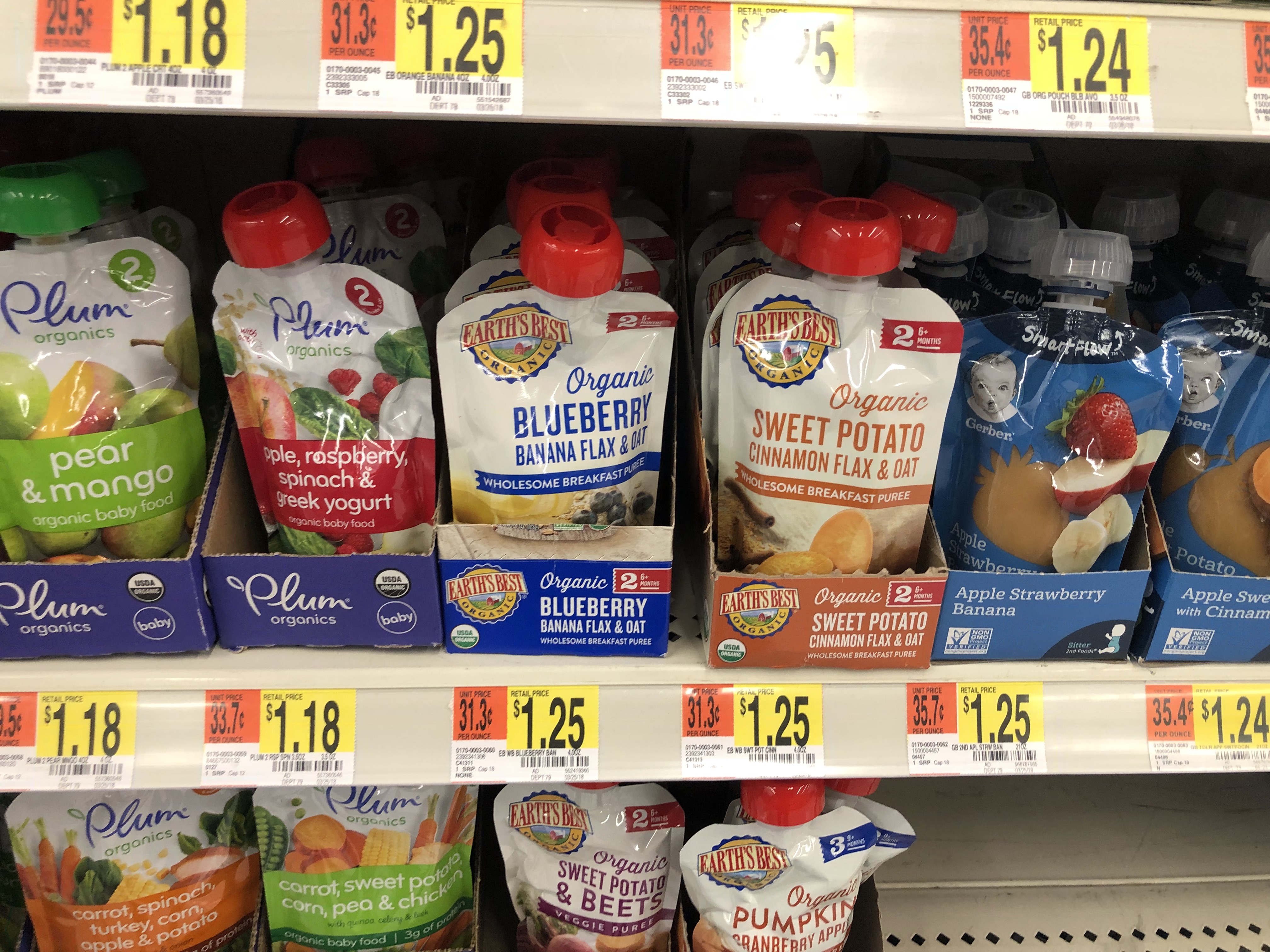 best grocery store baby food