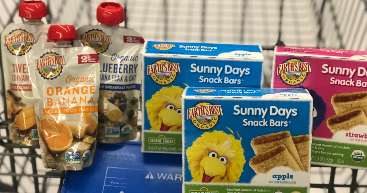 New Earth's Best Coupons = Organic Food Pouches Only 92¢ Each at