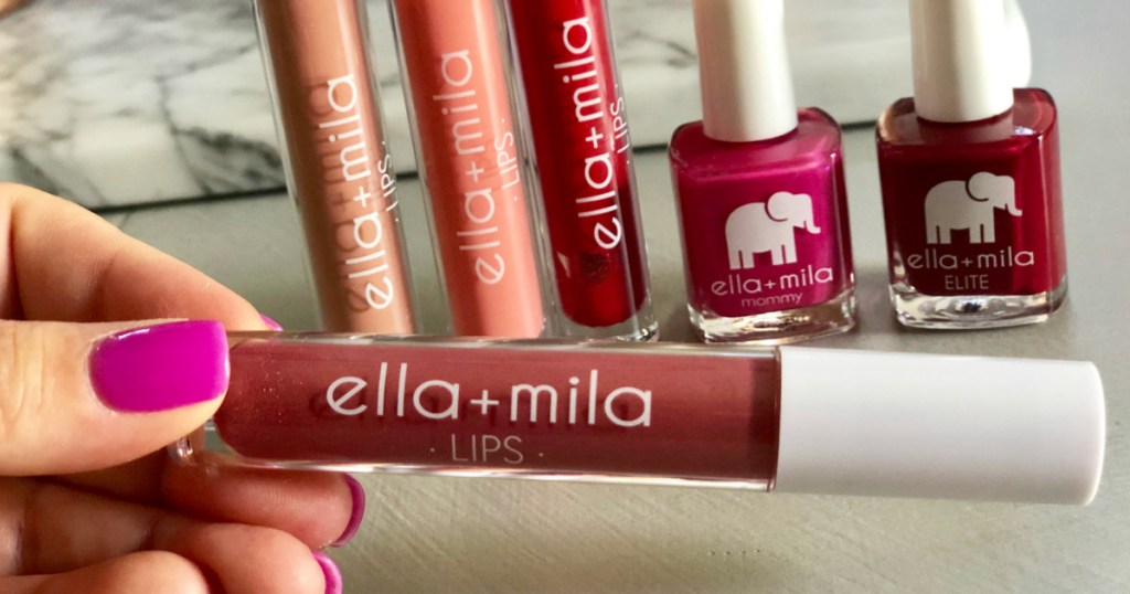 Ella+Mila beauty products 