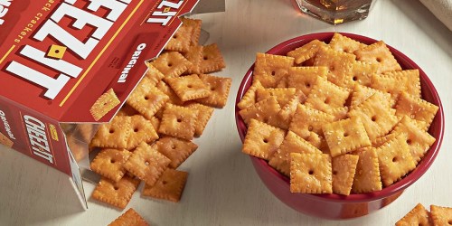 Amazon: THREE Family Size Cheez-It Crackers Just $8.85 Shipped (Only $2.95 Per Box)
