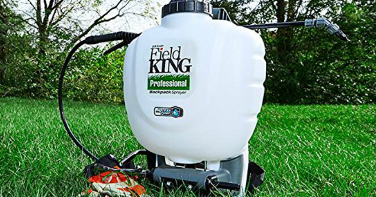 Amazon Field King Professional Backpack 4Gallon Sprayer ONLY 52.46