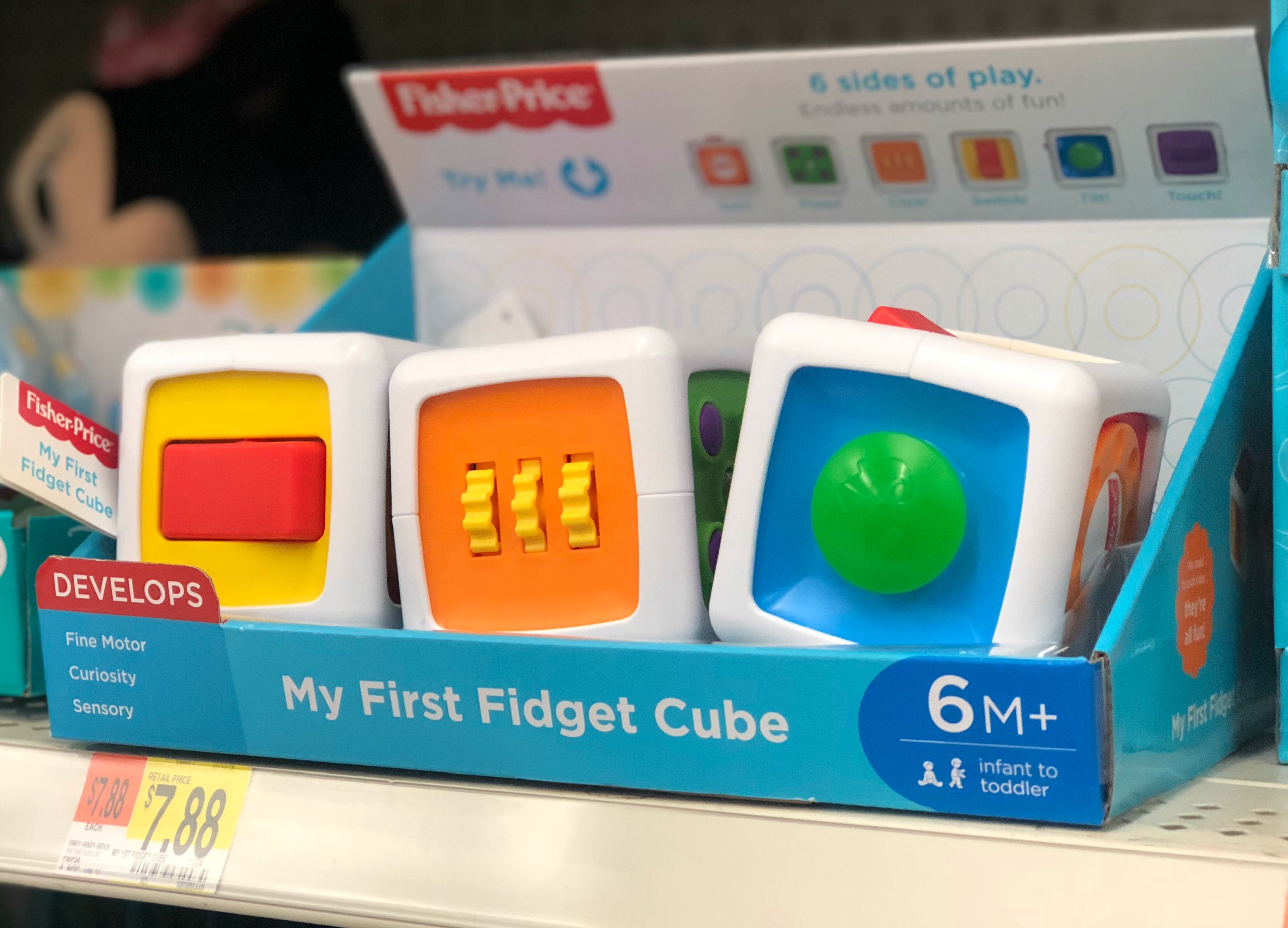fisher price my first fidget cube