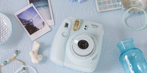 Amazon: Fujifilm Instax Mini 9 Instant Camera w/ Selfie Mirror Only $46 Shipped