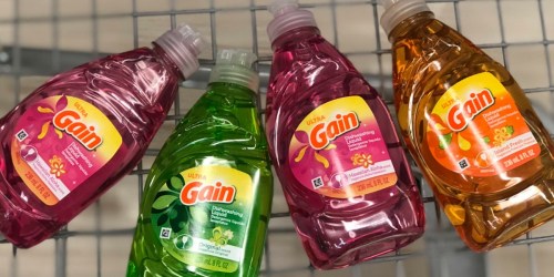 FOUR Gain Dish Soaps Only $2.75  After Rite Aid Rewards (Just 69¢ Each)