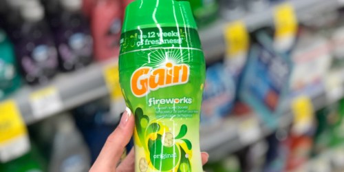 Amazon: Gain Fireworks In-Wash Scent Booster Only $8 Shipped + More Laundry Deals