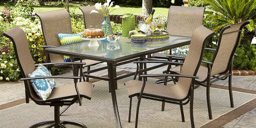 Sears.com: Garden Oasis Harrison 7-Piece Dining Set Only $269.99 (Regularly $600)