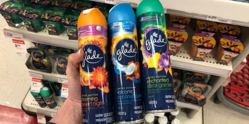 Target: Glade Aerosols or Solids as Low as 56¢ Each & More Deals