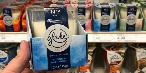 Target: Glade Atmosphere Collection Candles Just $2.83 Each (Regularly $5) & More