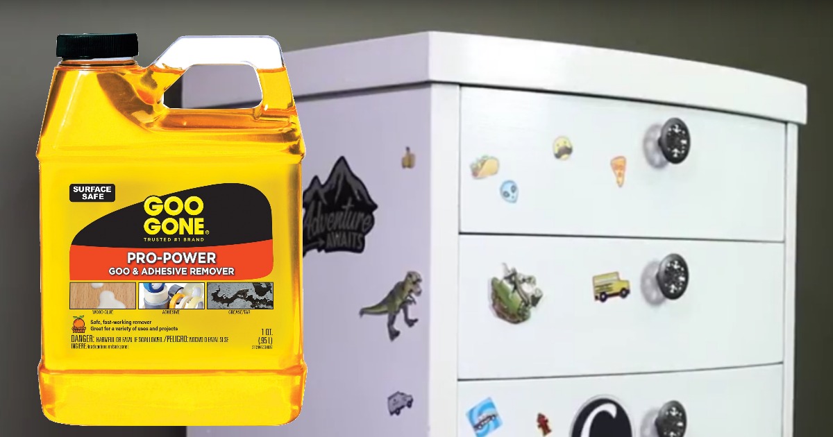 Goo Gone Adhesive Remover Large Jug Only 6.95 (Ships w/ 25 Amazon Order)