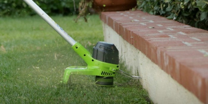 Amazon: Greenworks Cordless String Trimmer, Battery AND Charger Just $91.80 Shipped