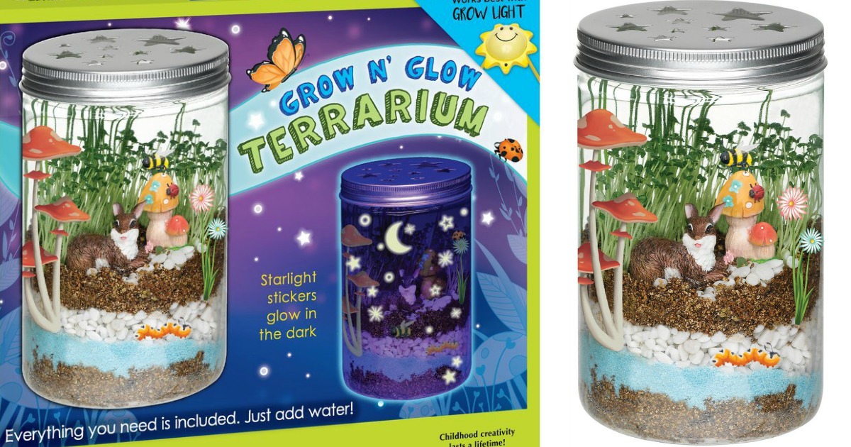 Creativity Kids Grow N' Glow Terrarium ONLY $6 at Michaels (Regularly $15)  - Today Only