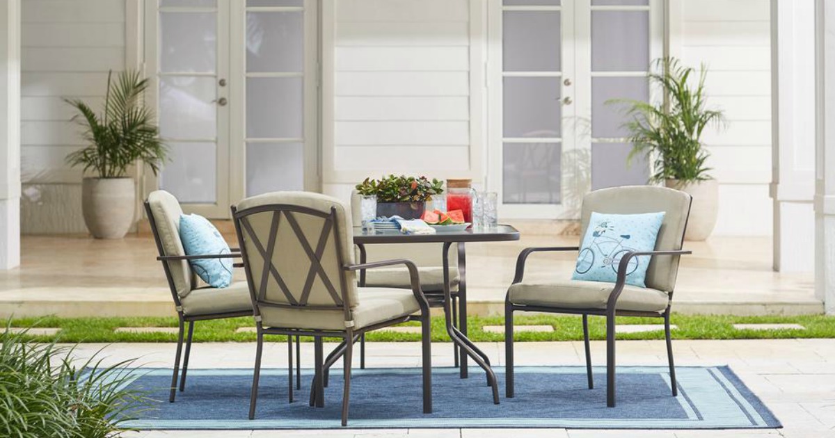 Hampton Bay 5-Piece Patio Set Only $149 At HomeDepot.com